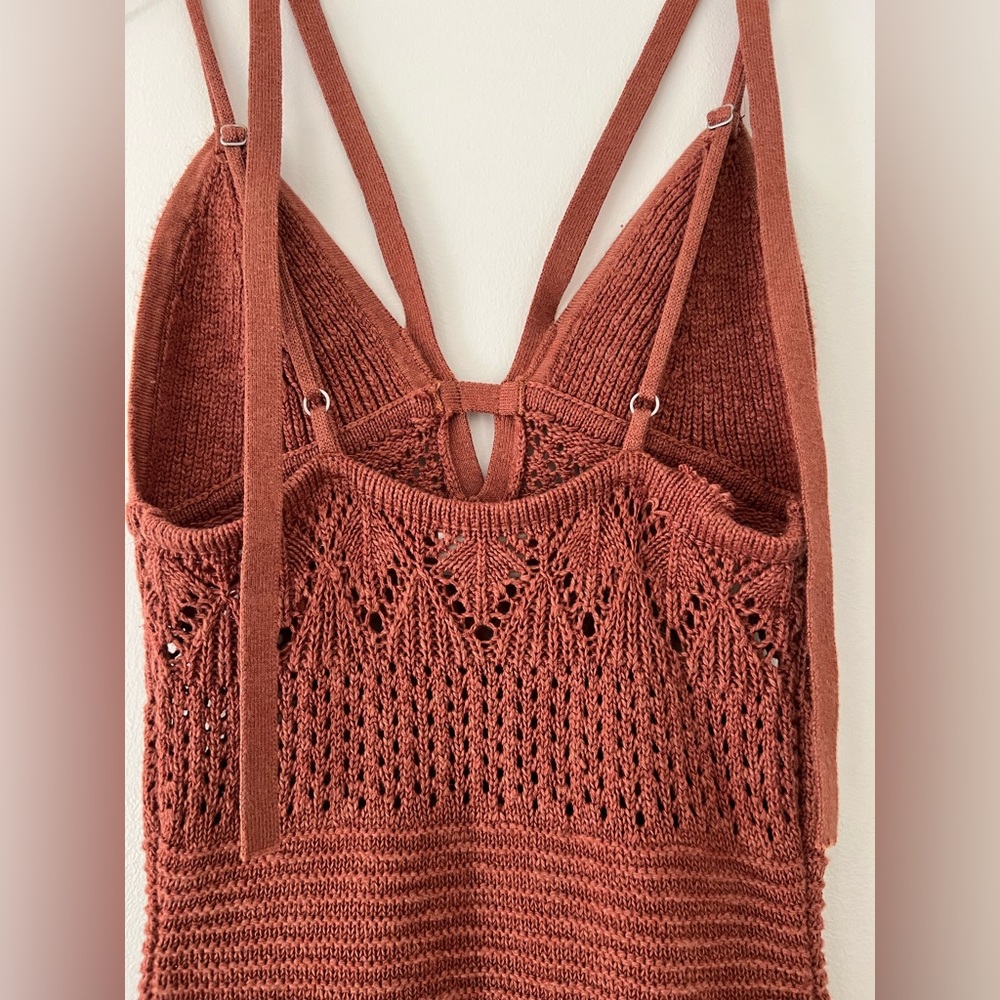 Abercrombie & Fitch crochet halter maxi - XS - Picture 6 of 7